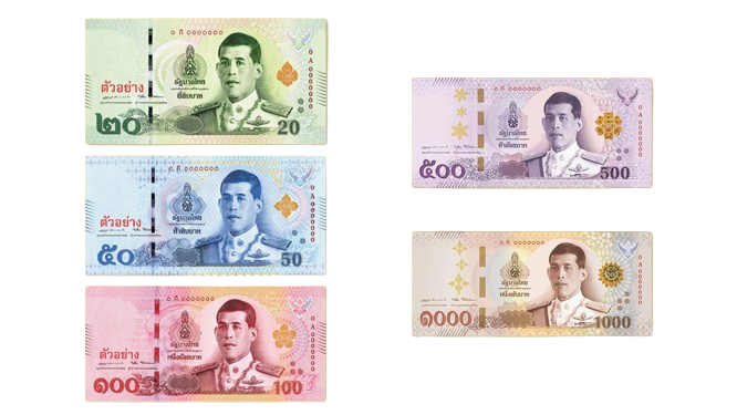 Thailand-of-banknote