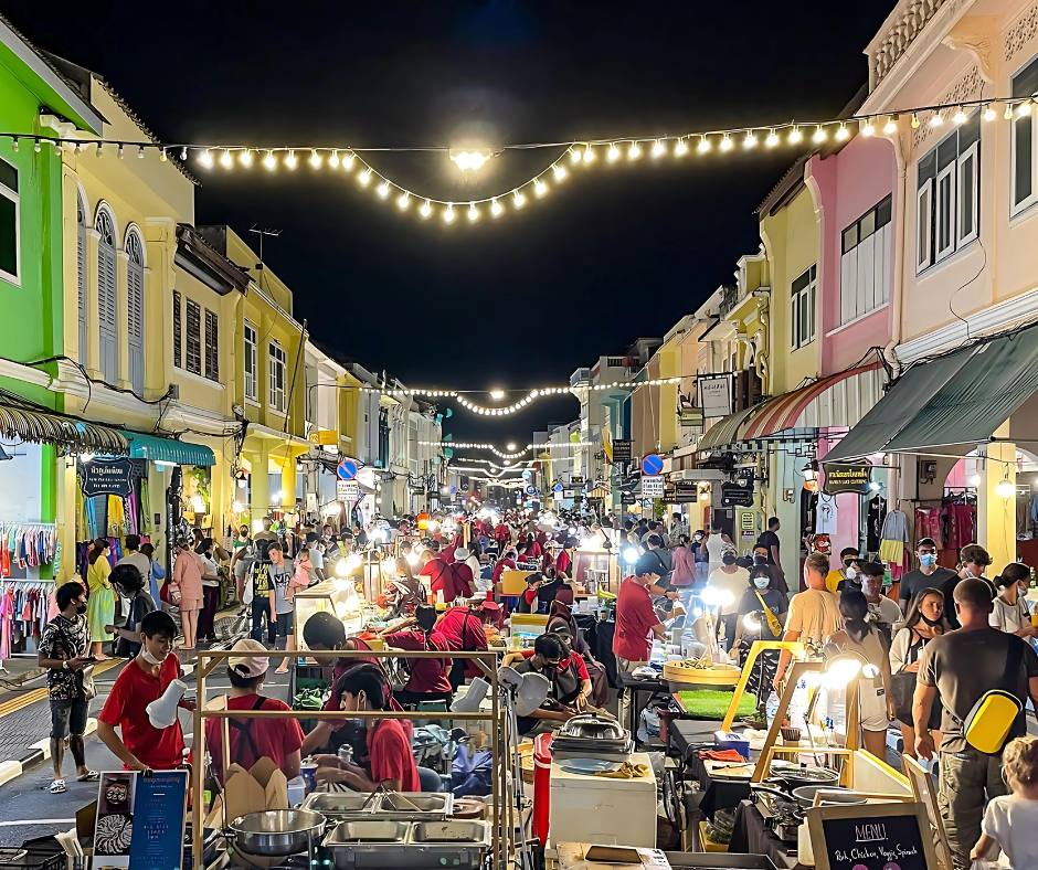 phuket old town night market